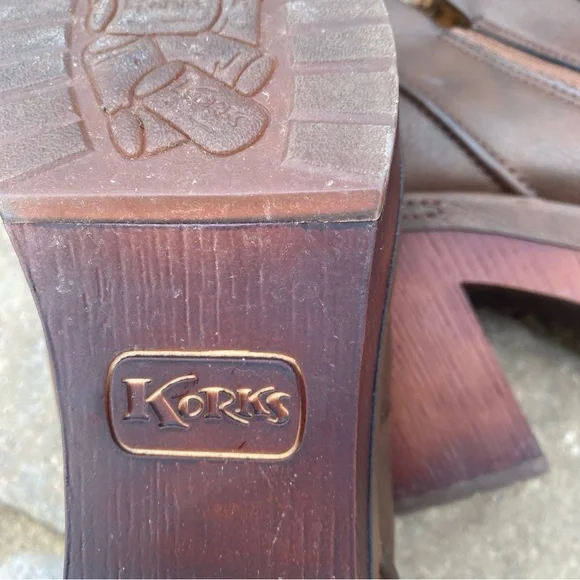 Gently worn 😍Korks kork-ease Robin clogged heeled bootie - Picture 10 of 14